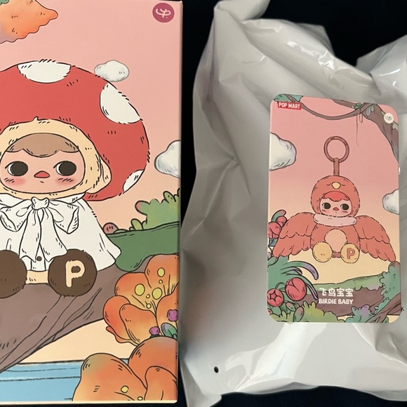 POP MART Other - Pop Mart Pucky Forest Baby - Birdie Baby Plush Pendant